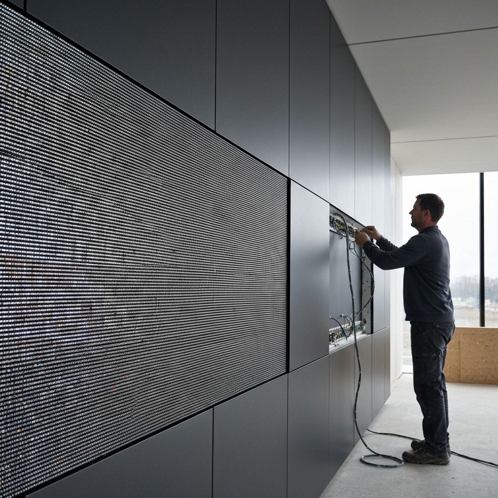 LED 전광판 설치 사례